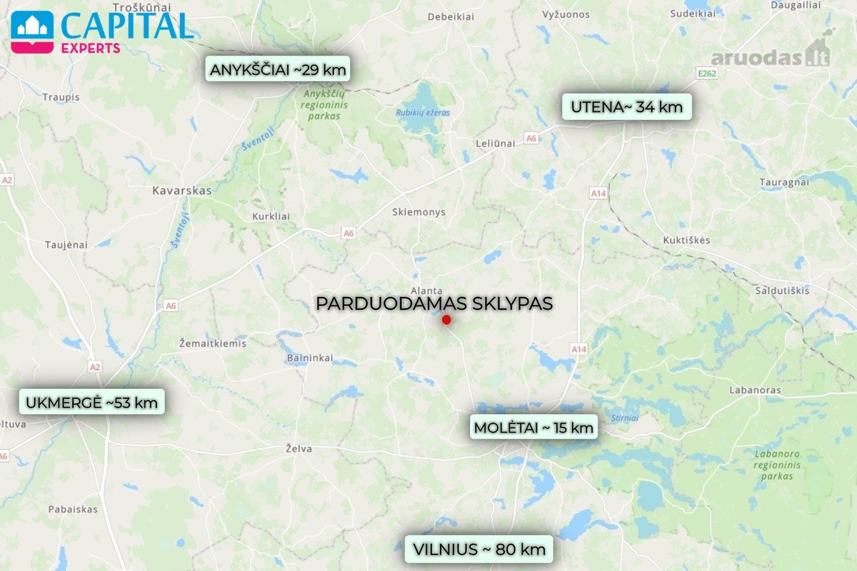Parduodamas šalia Alantos upės ir Alantos - nuotraukos Nr. 20