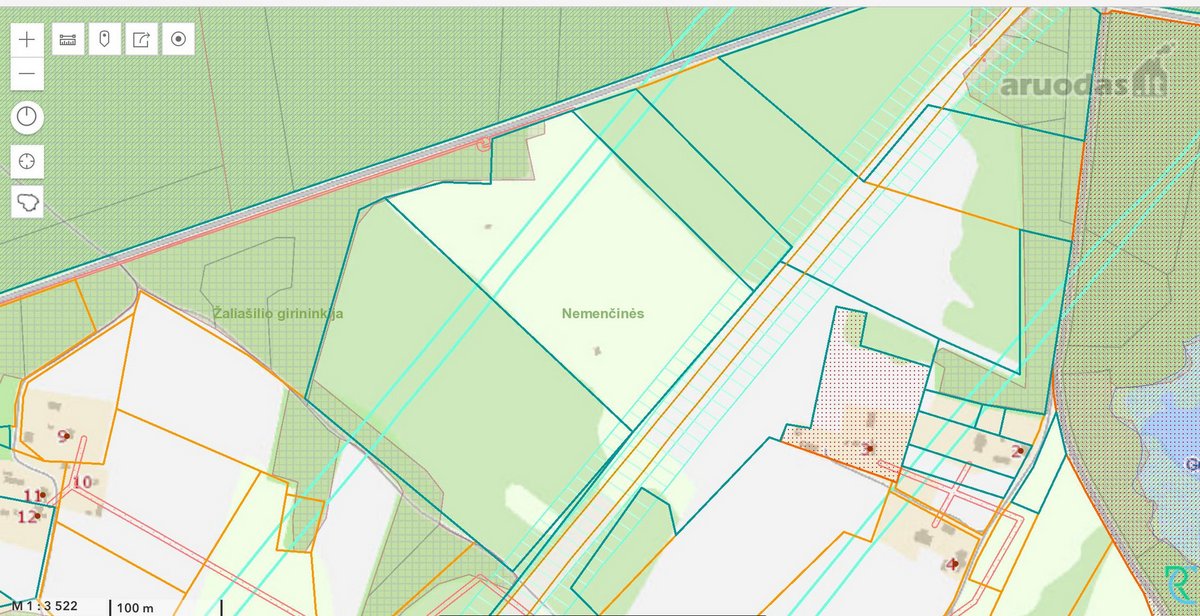 Parduodamas sklypas 4,36 ha. - nuotraukos Nr. 23