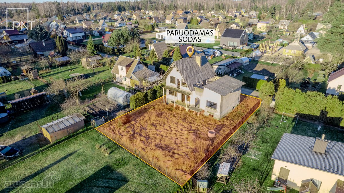 Parduodamas sodas su nebaigtu statytu namu - nuotraukos Nr. 8