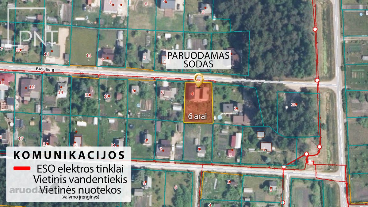 Parduodamas sodas su nebaigtu statytu namu - nuotraukos Nr. 16