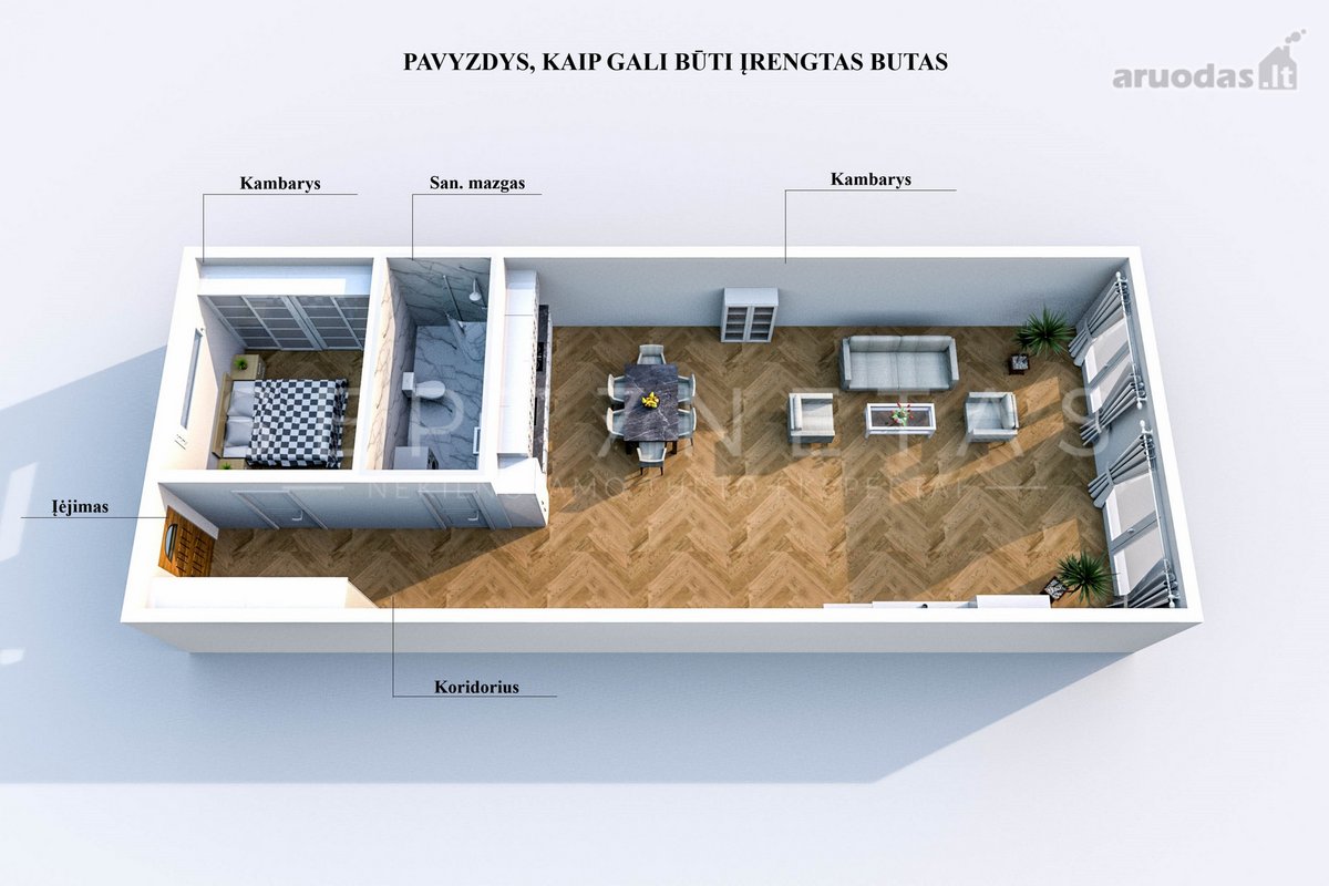 Parduodamas išskirtinis 91,76 m² butas / - nuotraukos Nr. 25
