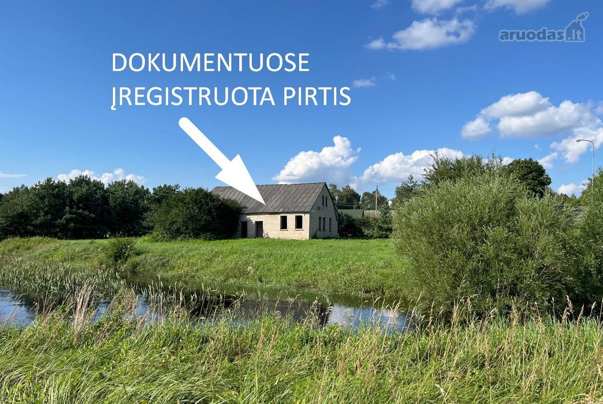 Parduodamas Sklypas Su Didele Pirtimi Prie - nuotraukos Nr. 2