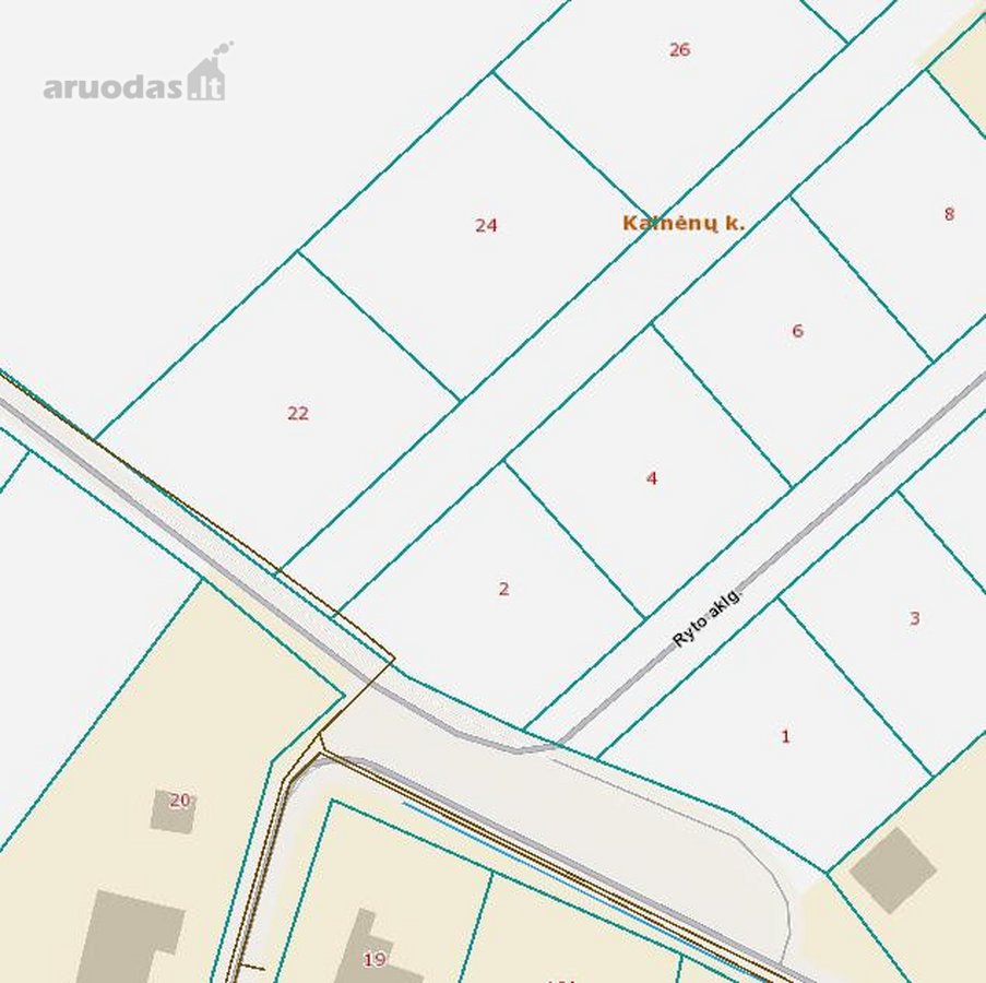 Parduodami keturi namų valdos sklypai keturių - nuotraukos Nr. 6