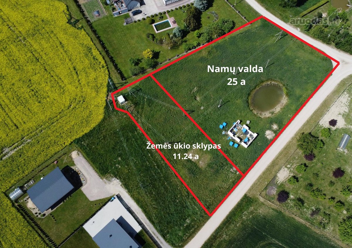 Rienų Rajone Veiverių Kaime Parduodamas Namų
