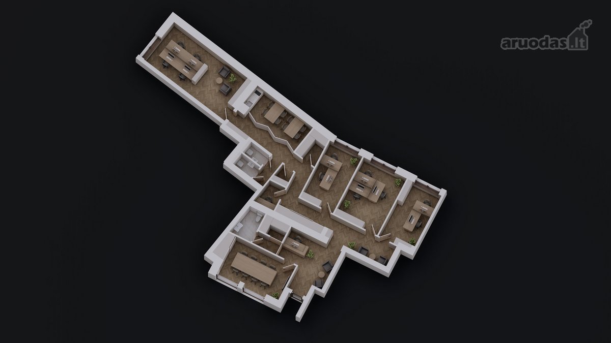 Prestižinės 175 m² Patalpos „Šaltinių Namuose - nuotraukos Nr. 22