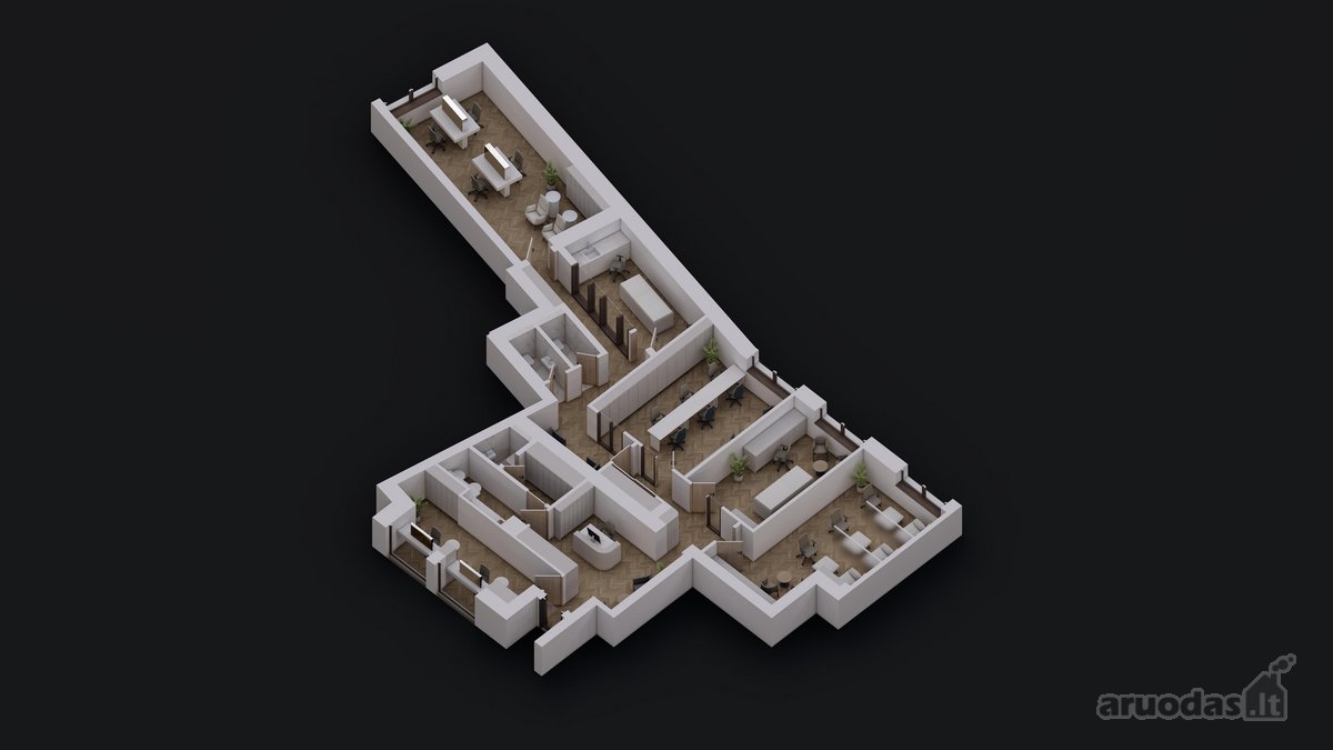 Prestižinės 175 m² Patalpos „Šaltinių Namuose - nuotraukos Nr. 26