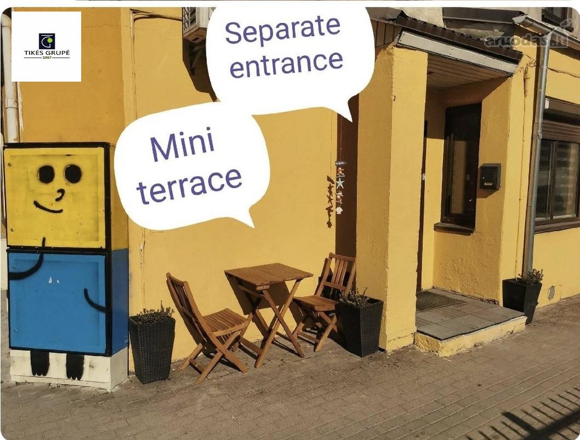 Parduodamas 2 Kambarių Butas Su Atskiru