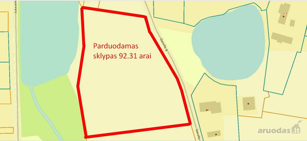 Prie Tvenkinio Pakrantės Parduodamas 92,31 - nuotraukos Nr. 3