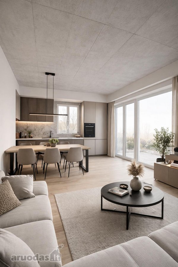 Taikoma 6000 Eur nuolaida vienam kotedžui,