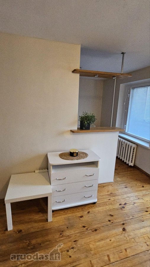 Šiltas, jaukus ir erdvus vieno kambario butas - nuotraukos Nr. 8