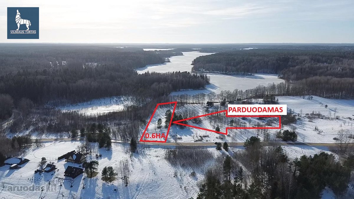 Sklypas Prie Sagardo Ežero – 0,61 Ha Su - nuotraukos Nr. 2
