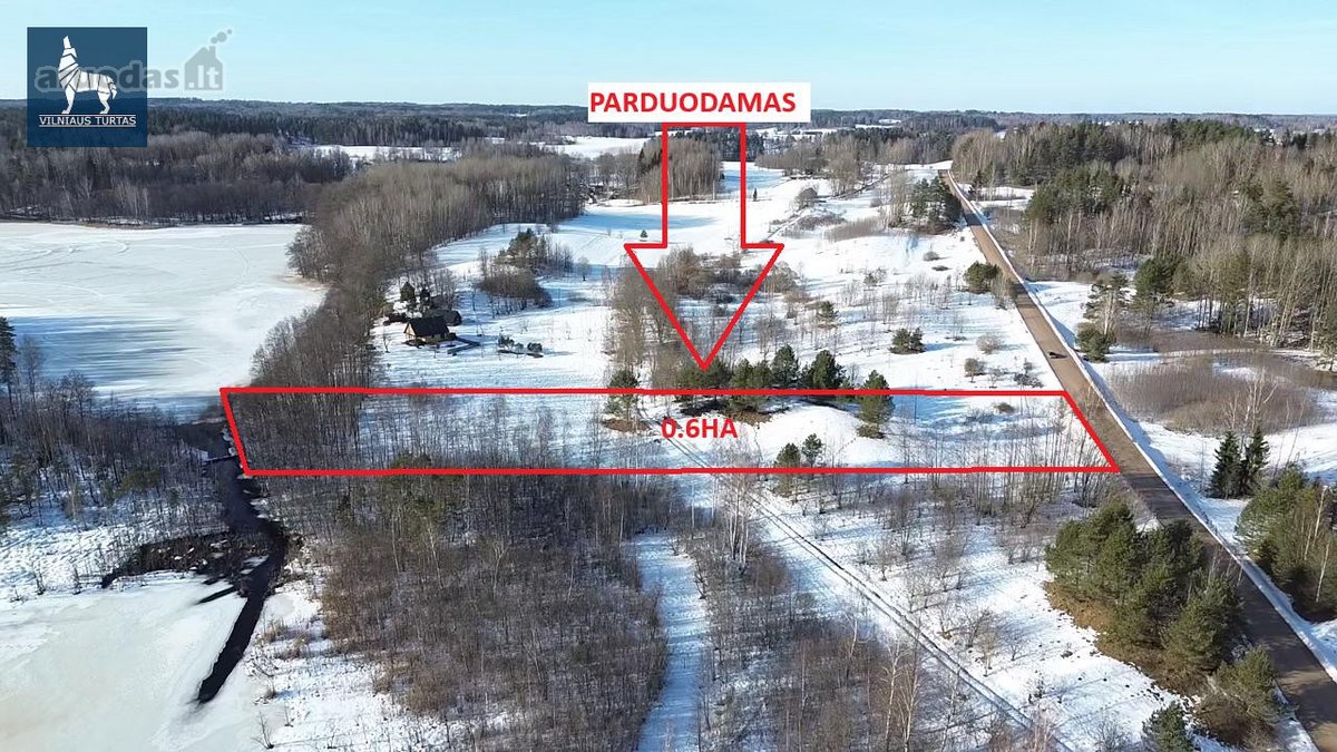 Sklypas Prie Sagardo Ežero – 0,61 Ha Su - nuotraukos Nr. 4