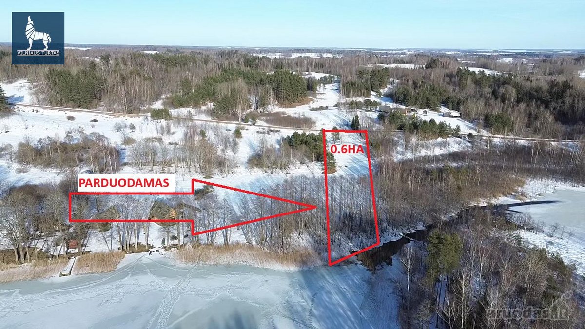 Sklypas Prie Sagardo Ežero – 0,61 Ha Su - nuotraukos Nr. 5