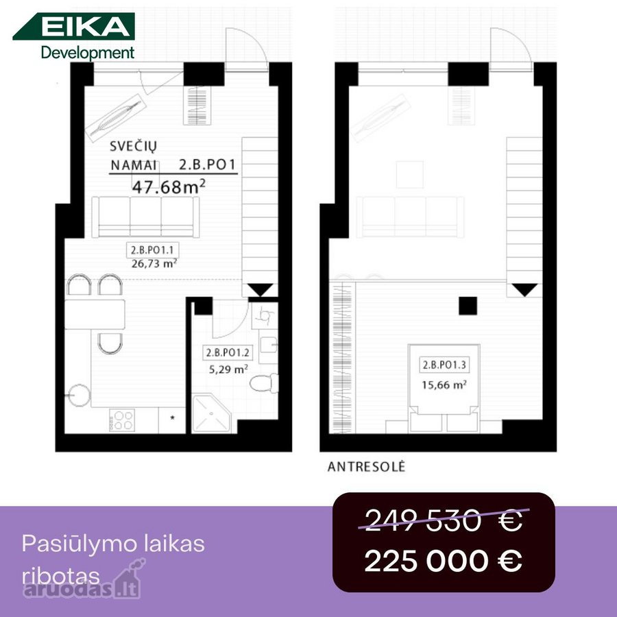 Kaina be nuolaidos: 249 530 Eur - nuotraukos Nr. 2