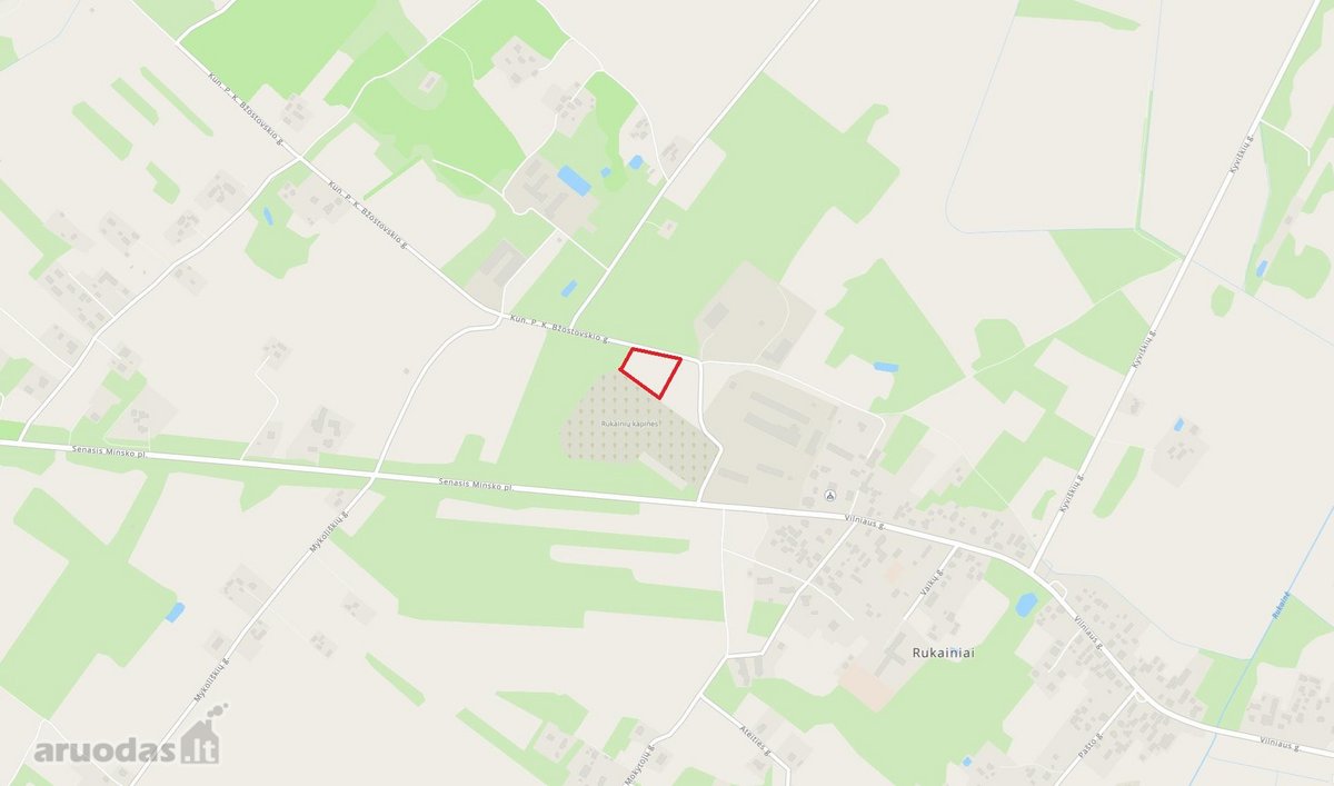 Komercinės / Pramonės Paskirties Sklypas Prie