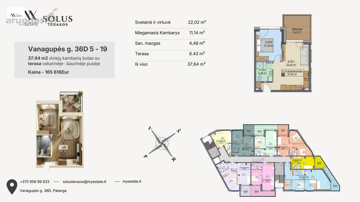 Parduodami išskirtiniai apartamentai - nuotraukos Nr. 33