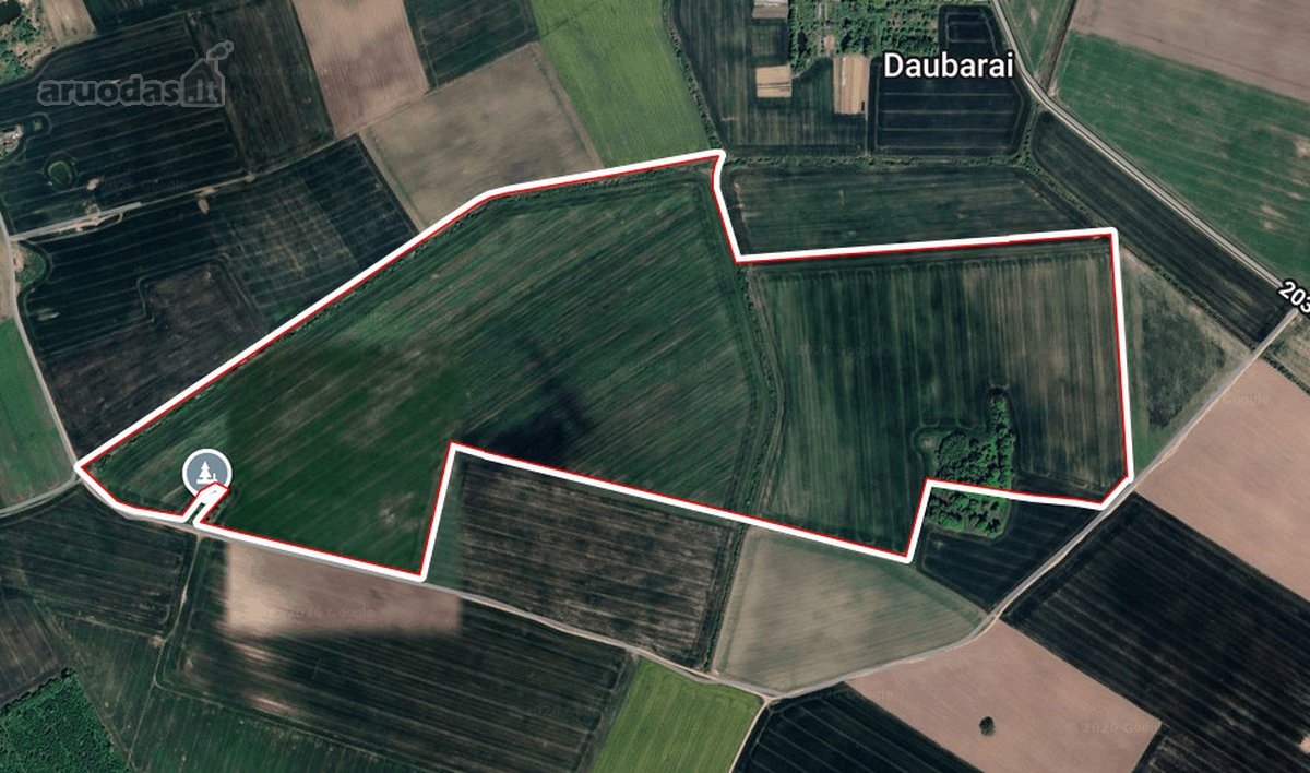 Parduodamas 45,2615 ha žemės ūkio paskirties - nuotraukos Nr. 2