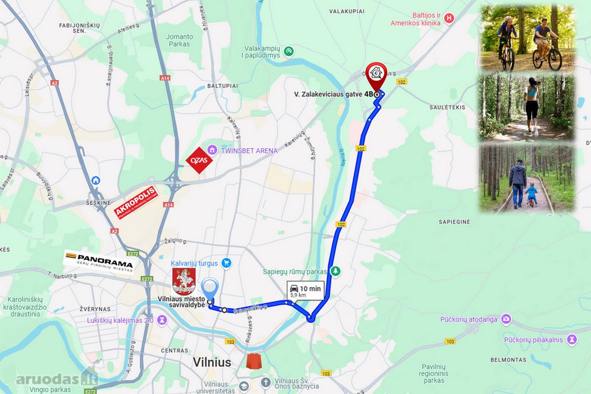 Jaukus, saulėtas ir šiltas 2 kambarių butukas - nuotraukos Nr. 27