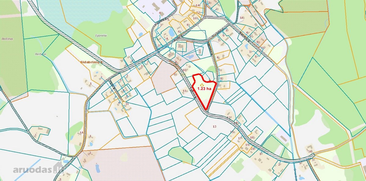 Parduodamas sklypas Sidabrinių gyvenvietėje - nuotraukos Nr. 5