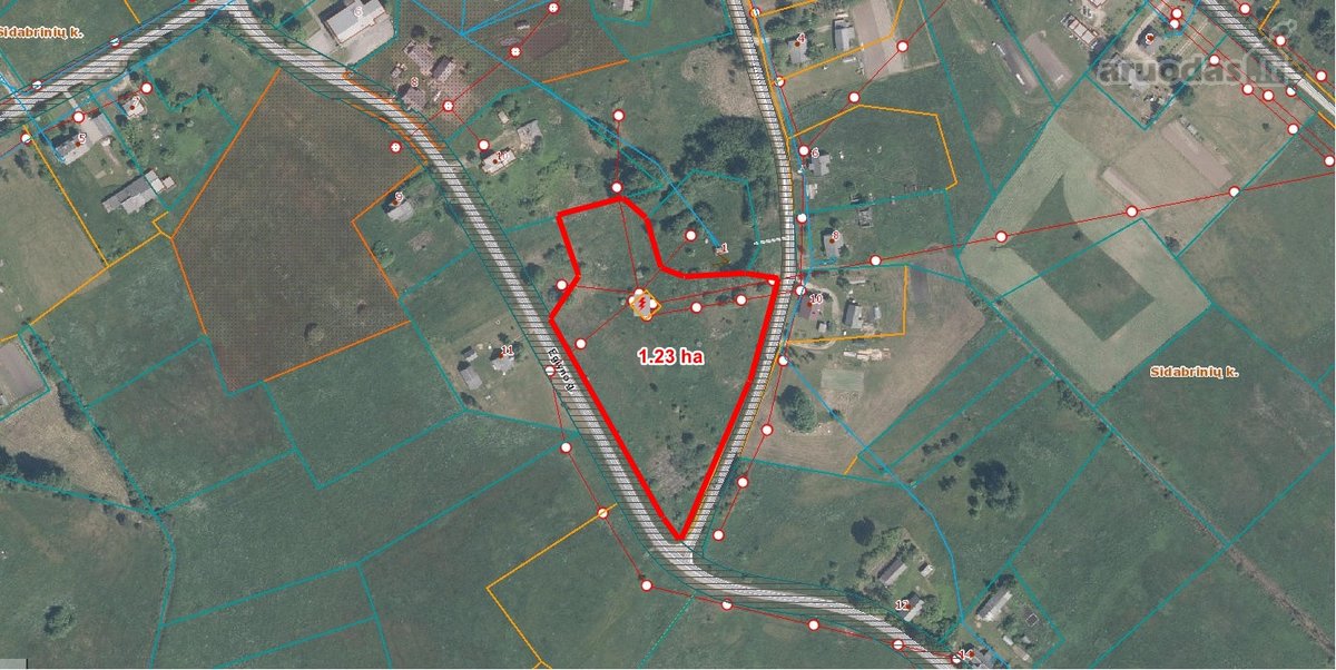 Parduodamas sklypas Sidabrinių gyvenvietėje - nuotraukos Nr. 4