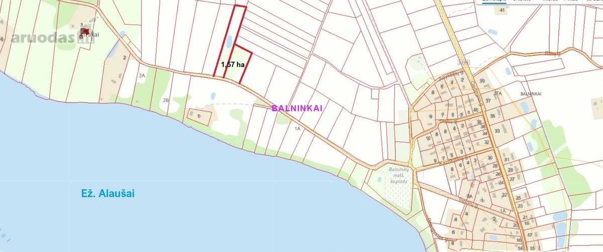 Parduodami 2 sklypai Trakų k., šalia Balninkų - nuotraukos Nr. 6