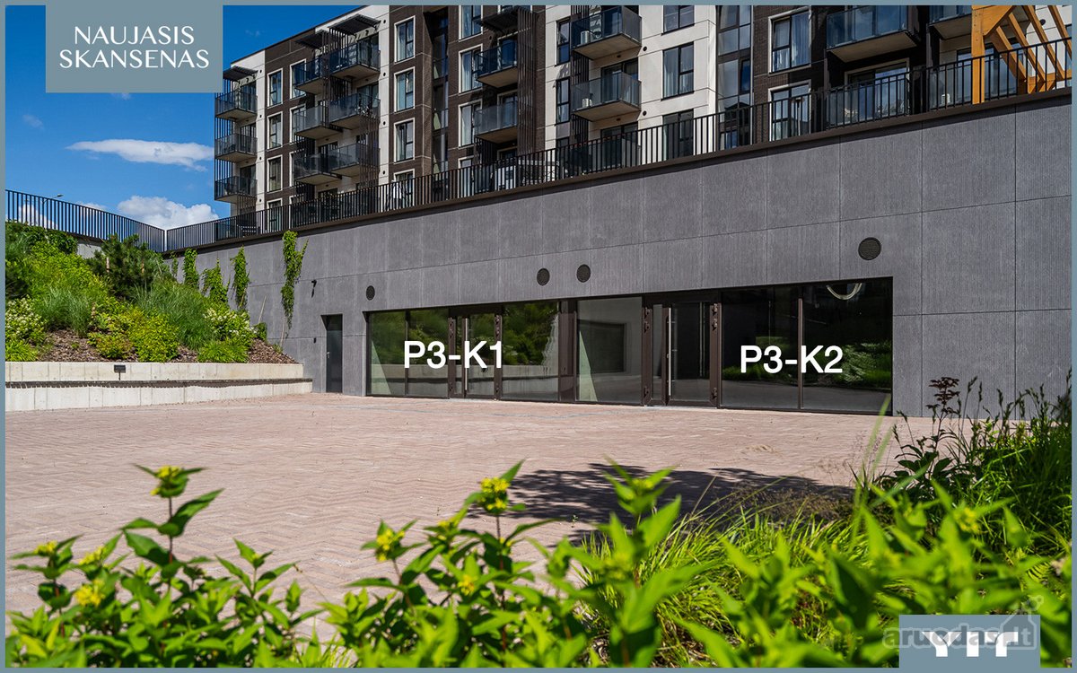 Parduodamos administracinės patalpos P3-k1