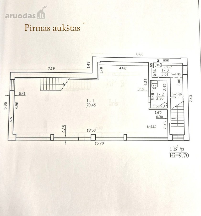 Parduodamas Pastatas - Administracinis Su - nuotraukos Nr. 20