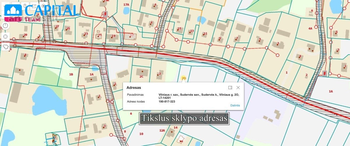 Parduodamas Namų valdos žemės sklypas (Žemės - nuotraukos Nr. 7