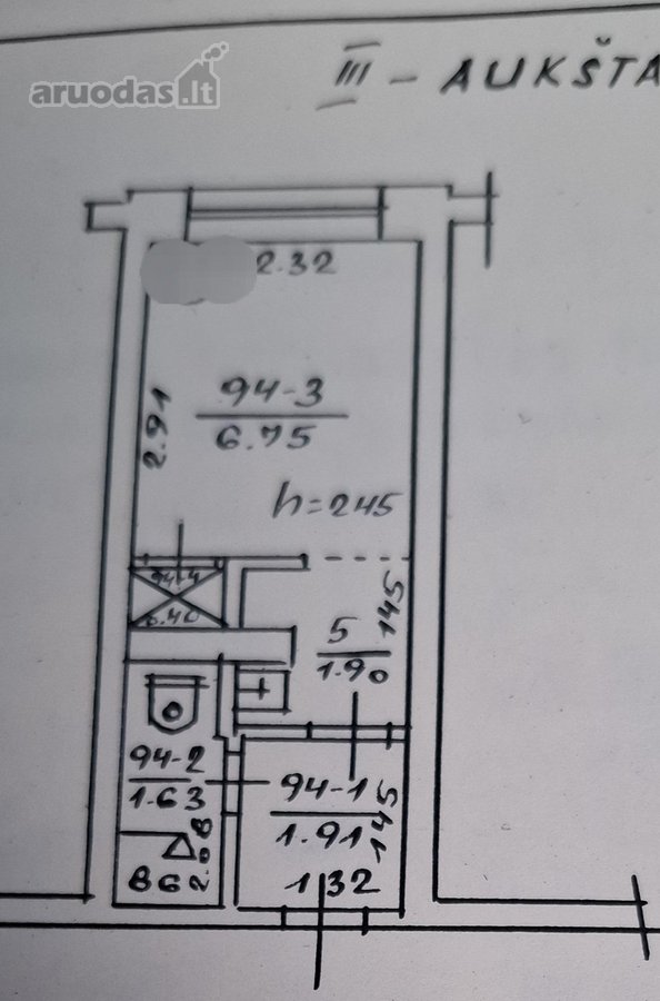 1 kambario butas miesto centre Žalgirio g. - nuotraukos Nr. 16