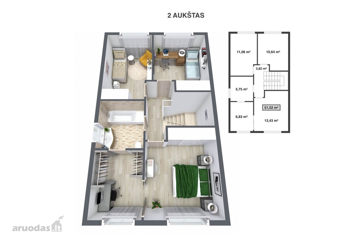 Įsikurkite Vilniaus Priemiestyje - Didžiojoje - nuotraukos Nr. 16