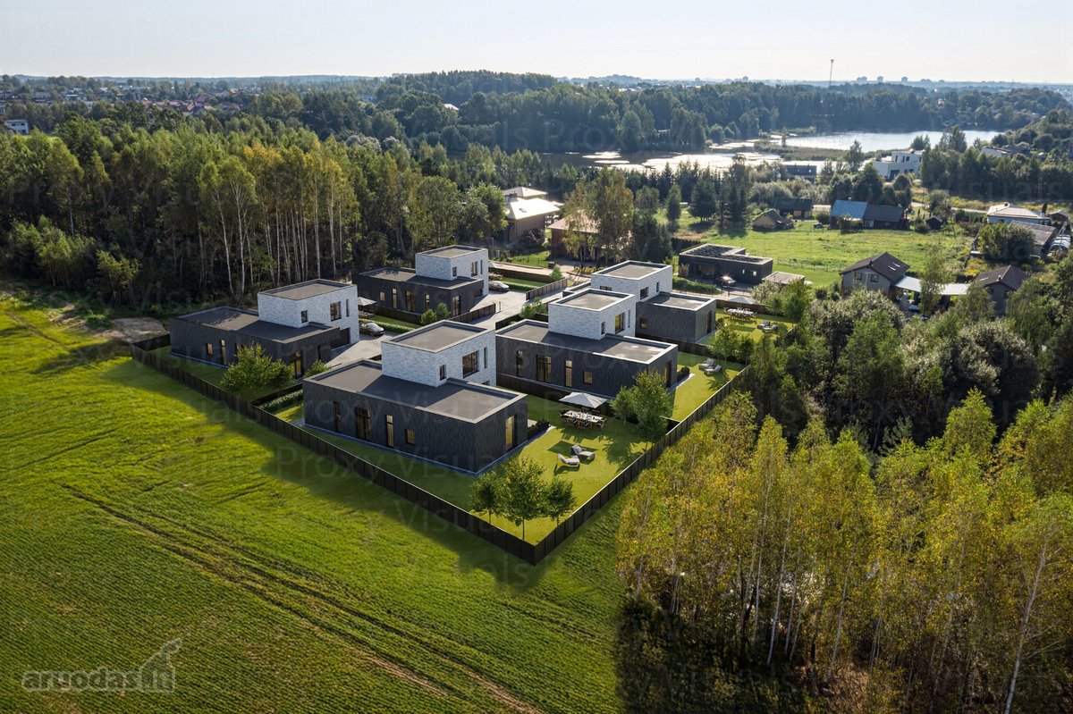 Vos penkių namų, vientisos šiuolaikinės - nuotraukos Nr. 8