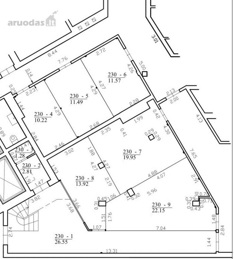 Išnuomojamos komercinės patalpos Klaipėdos - nuotraukos Nr. 45