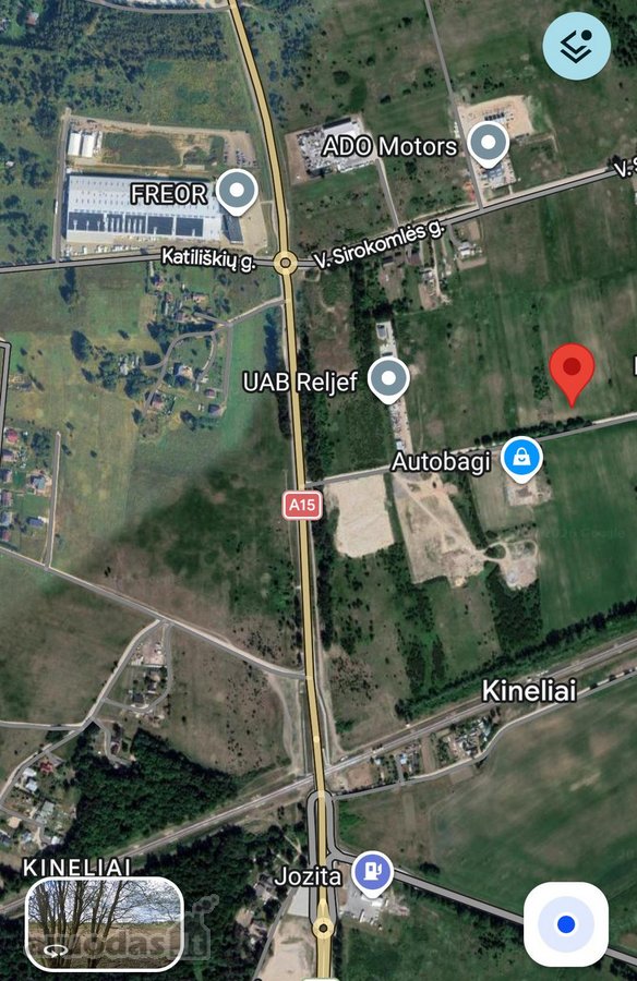 Nuomojamas 1,76 ha sklypas Vilniaus mieste,
