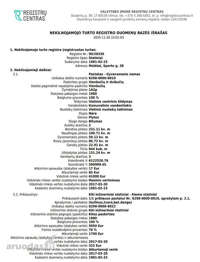Strategiškai patogi vieta. Visai šalia ežeras - nuotraukos Nr. 11