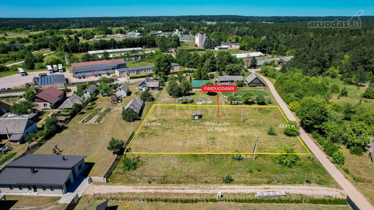Parduodamas Erdvus 25.77 arų namų valdos - nuotraukos Nr. 5