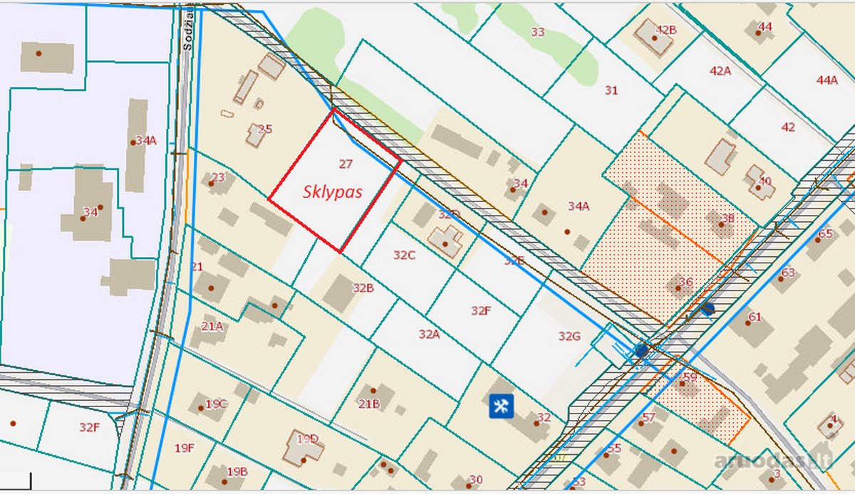 Parduodamas Erdvus 25.77 arų namų valdos - nuotraukos Nr. 12