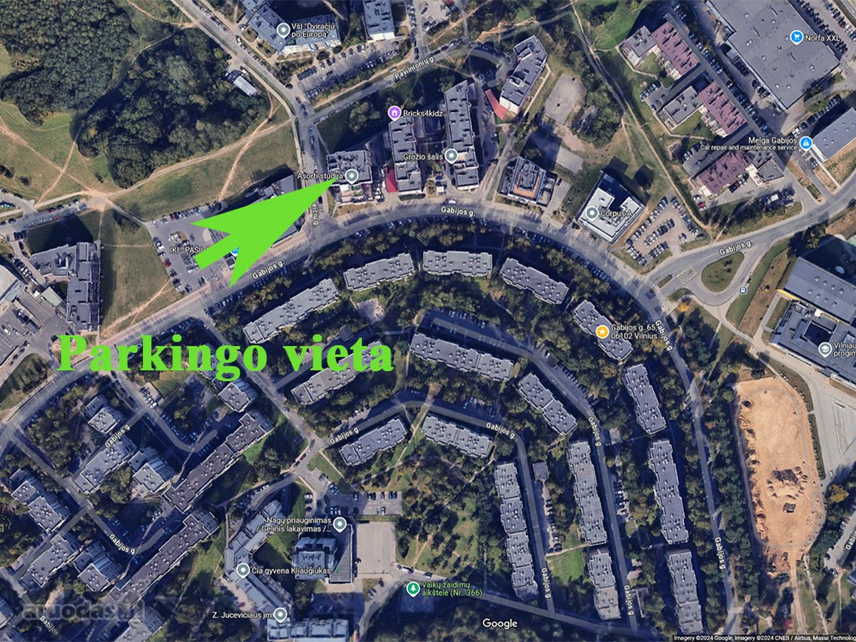 Išnuomojama parkavimo vieta adresu Gabijos g. - nuotraukos Nr. 2