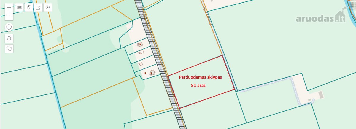 Parduodamas sklypas vaizdingoje vietoje, - nuotraukos Nr. 2