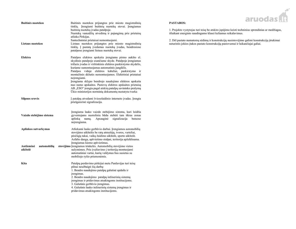 Naujos Statybos Butų Projektas Pašilaičiuose - nuotraukos Nr. 7