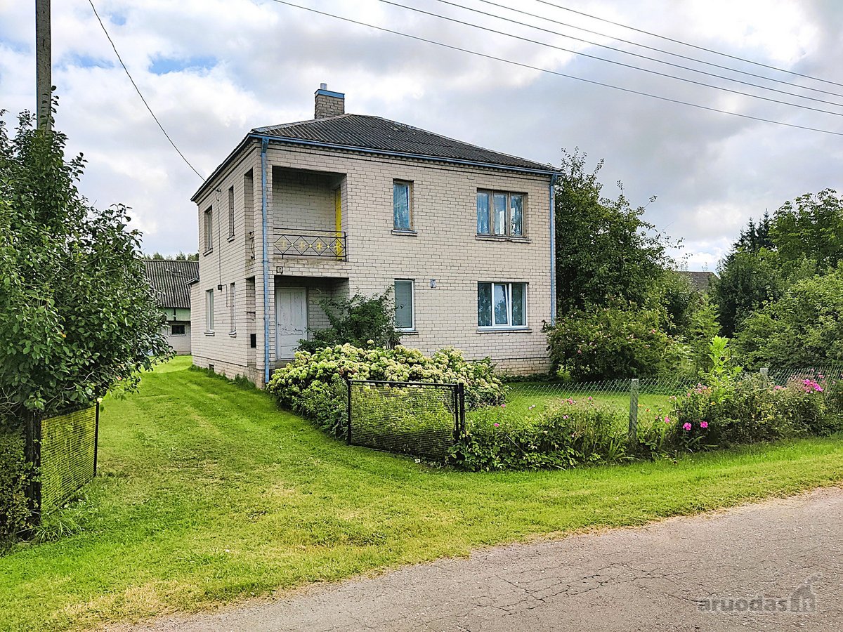 Be tarpininkų parduodamas dviejų aukštų namas - nuotraukos Nr. 15