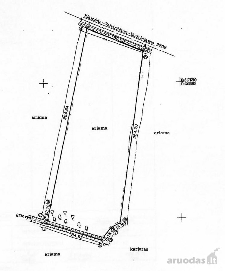 Ketvergių K., Dovilų Sen. Parduodami 2,76 ha - nuotraukos Nr. 3
