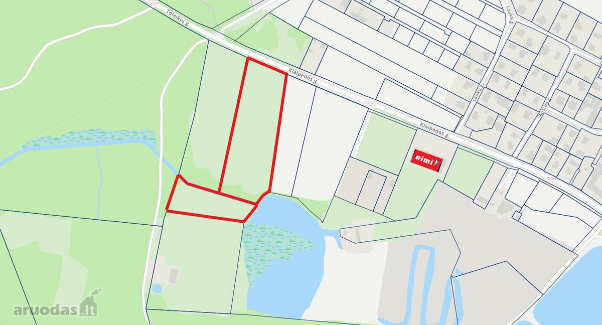 Ketvergių K., Dovilų Sen. Parduodami 2,76 ha