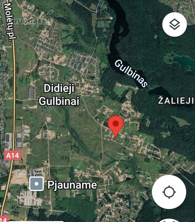 Parduodamas sklypas paruoštas namo statybai,