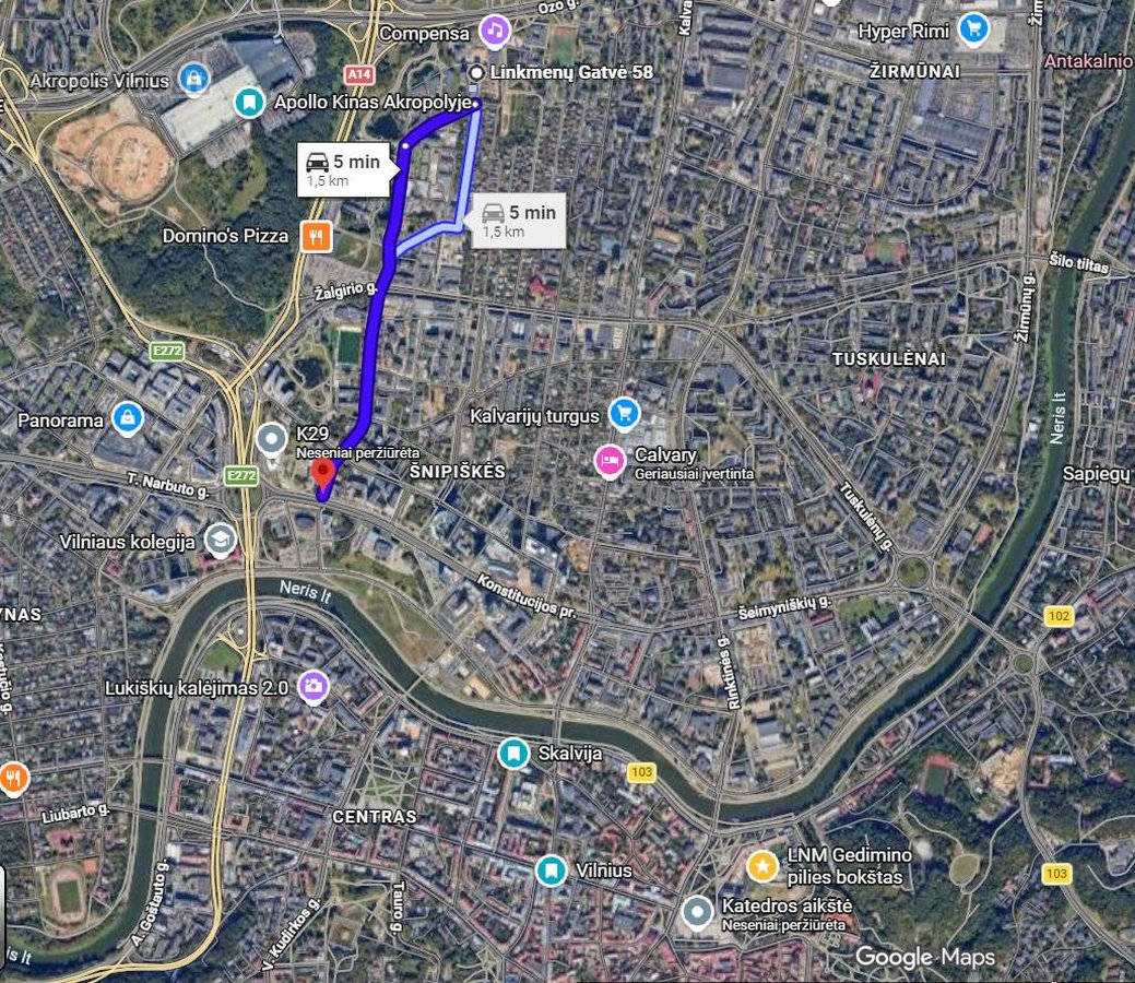 Jaukus 3 k. butas Šnipiškėse – su Požeminiu - nuotraukos Nr. 41