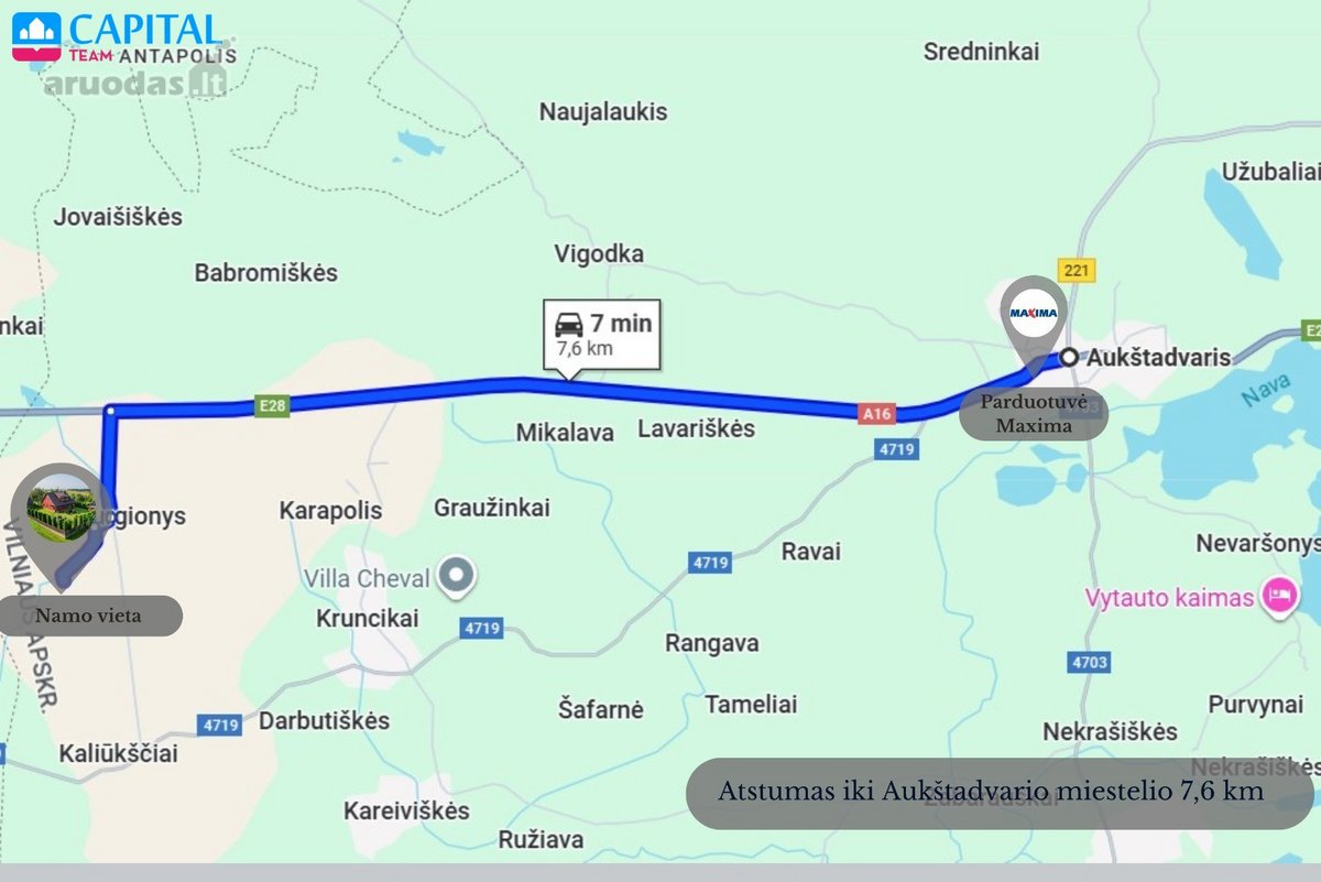Parduodamas Jaukus Namas Gamtos Apsuptyje, - nuotraukos Nr. 35