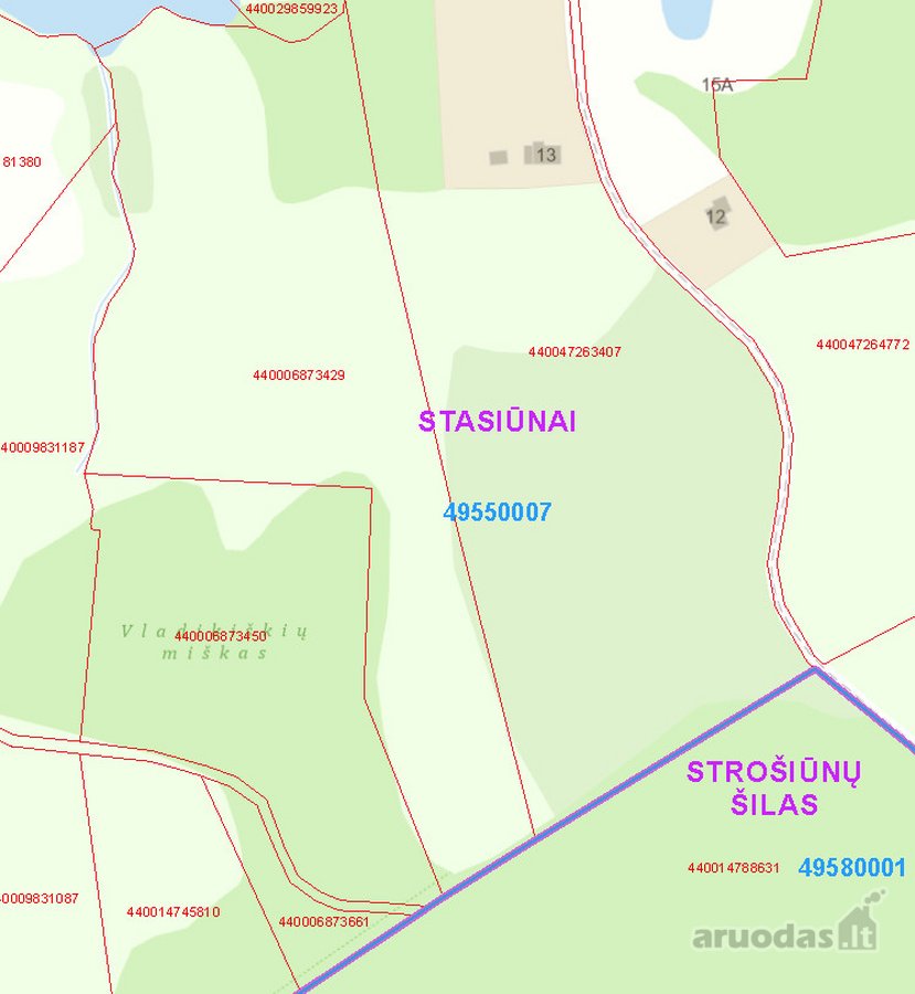 Parduodamas 3 sklypų žemės plotas Kriaučiškių - nuotraukos Nr. 6