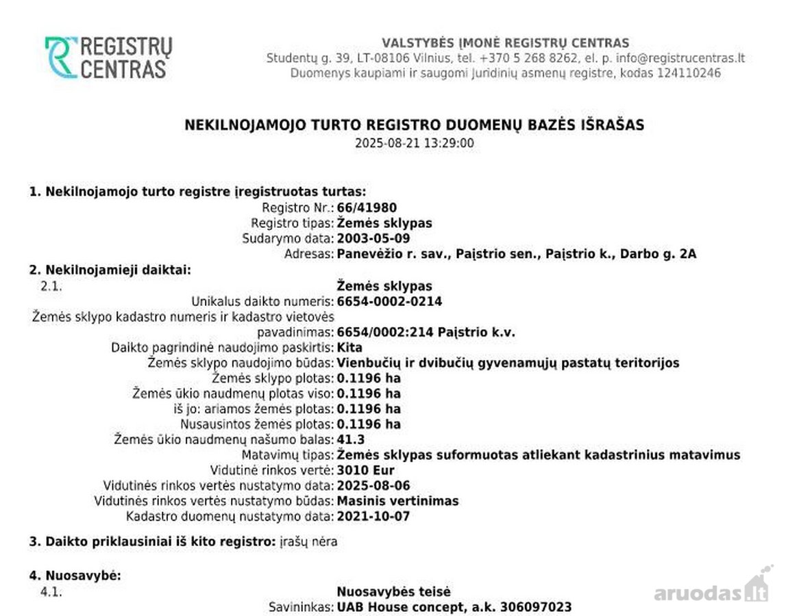 12 arų sklype parduodamas 4 kambarių naujos - nuotraukos Nr. 16