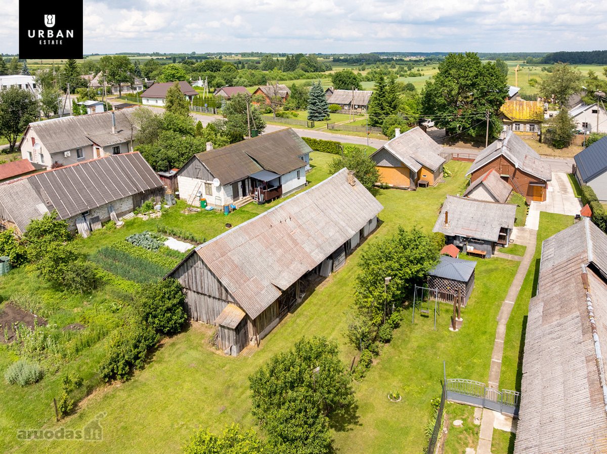 Parduodamas rąstinis namas Rukainiuose su - nuotraukos Nr. 7