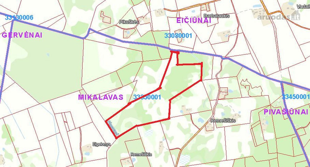 Parduodama žemės paskirties žemės sklypas 16