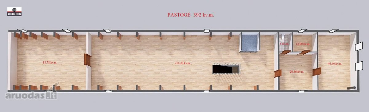 Parduodamas labai gerai įrengtas 571 m² - nuotraukos Nr. 25